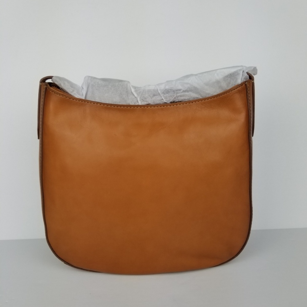 Frye Olivia Large Leather Crossbody Bag-Dusty Rose - Picture 7 of 7